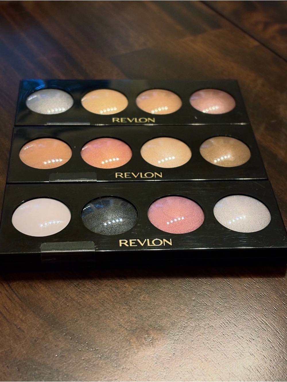 BUNDLE: NWT 3 Pack Revlon Crème Eyeshadow Quads!